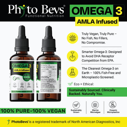 Omega-3 ALGAE - AMLA Infused Oil Tincture