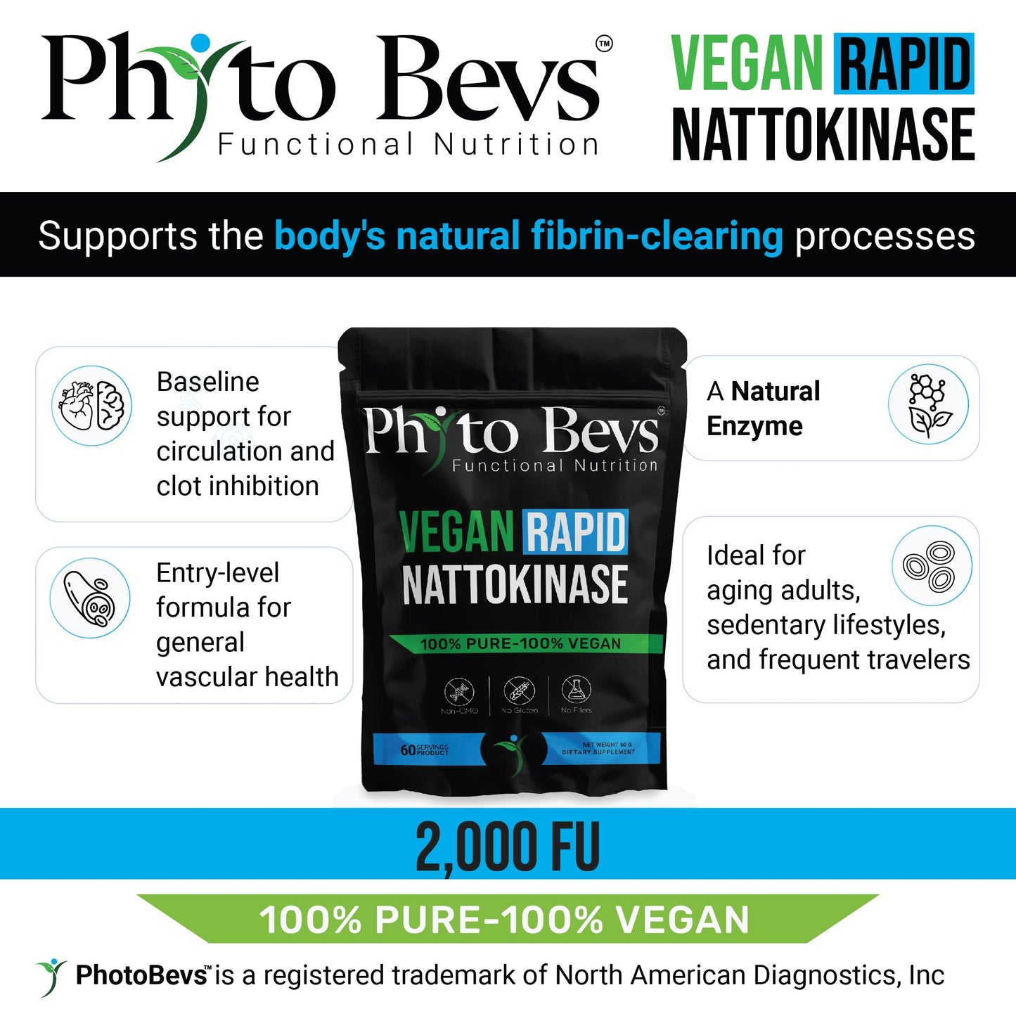 Blue Label AMLApure™ Nattokinase Powder